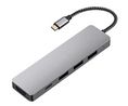 Docking Station, USB-C Plug, Bus-Powered, 100W, Ports Total 5